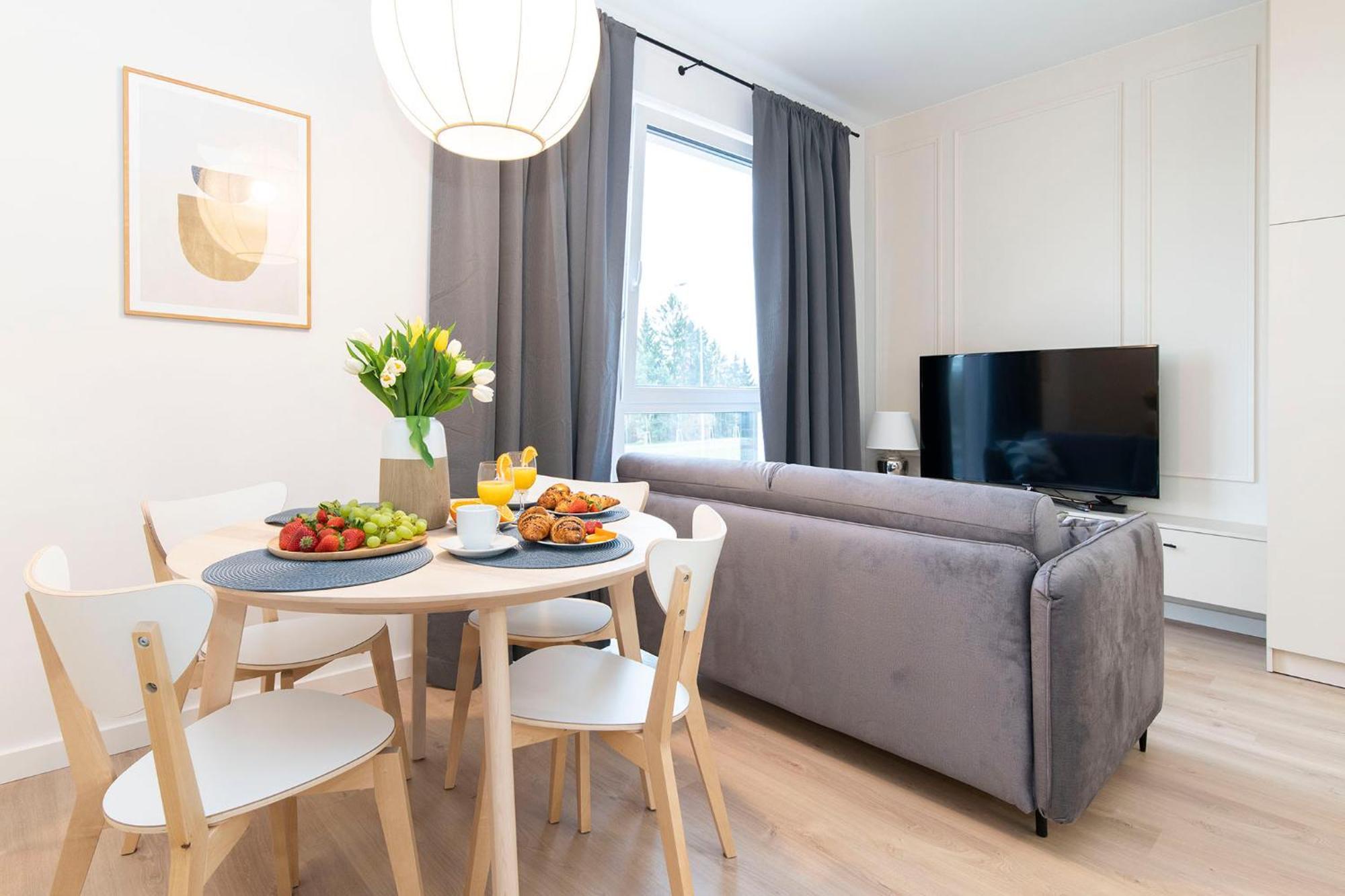 Apartament Ukiel Park 7 Przy Plazy Miejskiej - Klimatyzacja,Free Parking,Fv Ольштын Экстерьер фото