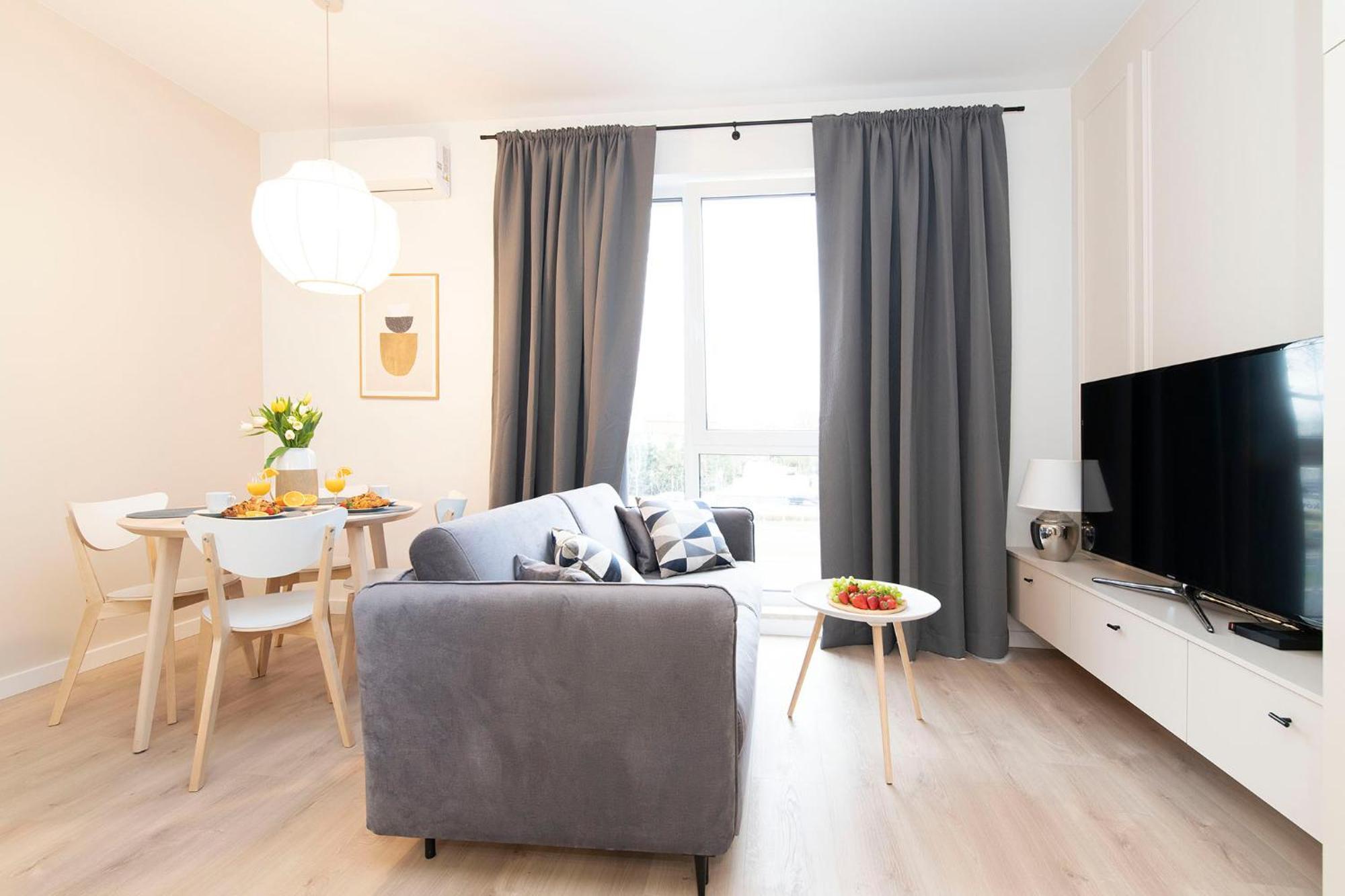 Apartament Ukiel Park 7 Przy Plazy Miejskiej - Klimatyzacja,Free Parking,Fv Ольштын Экстерьер фото